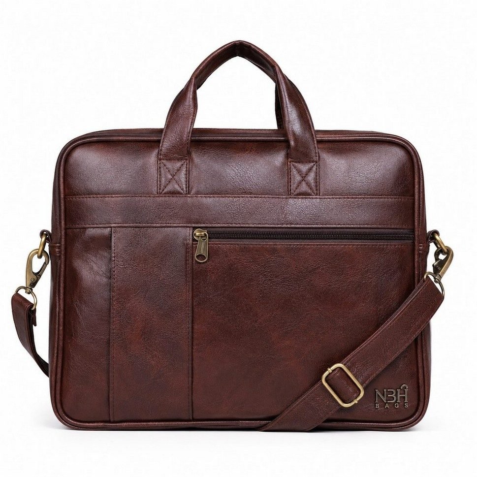 Leather bag made by NBH Bags
